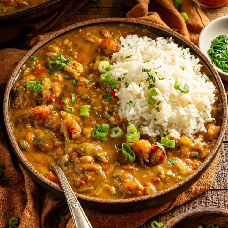 Cajun Crawfish Étouffée over Rice