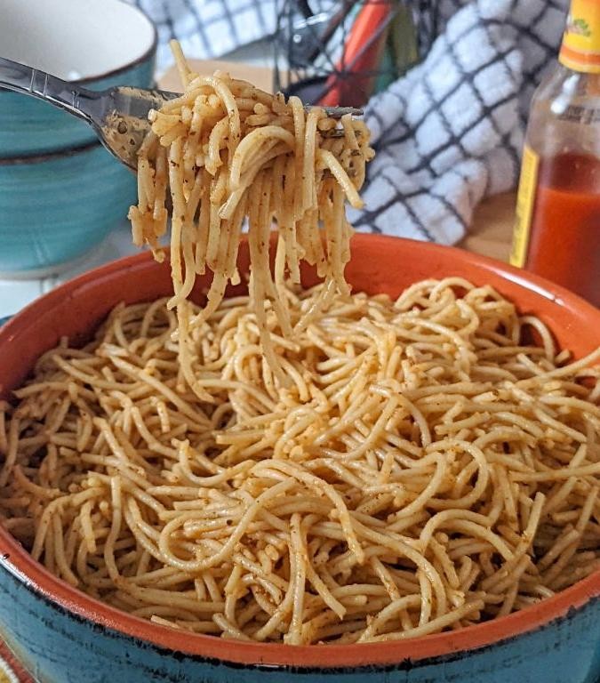 Cajun Garlic Butter Pasta with Andouille