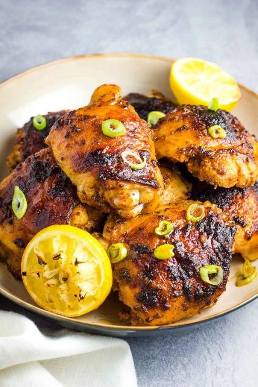 Cajun Spiced Frozen Chicken Thighs