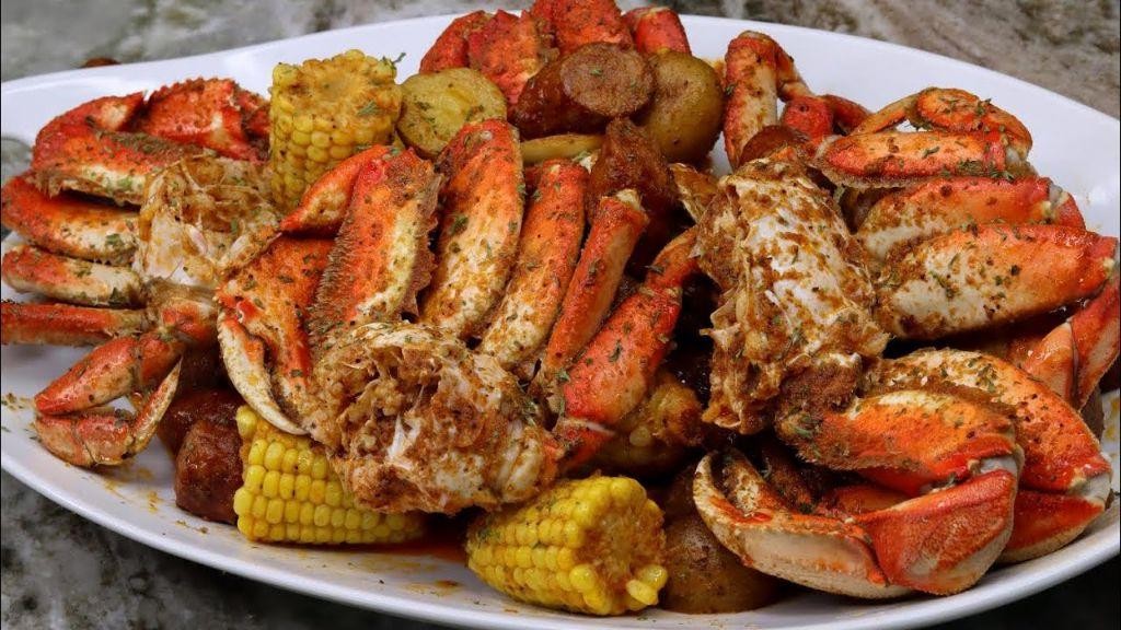 Cajun Style Dungeness Crab Boil