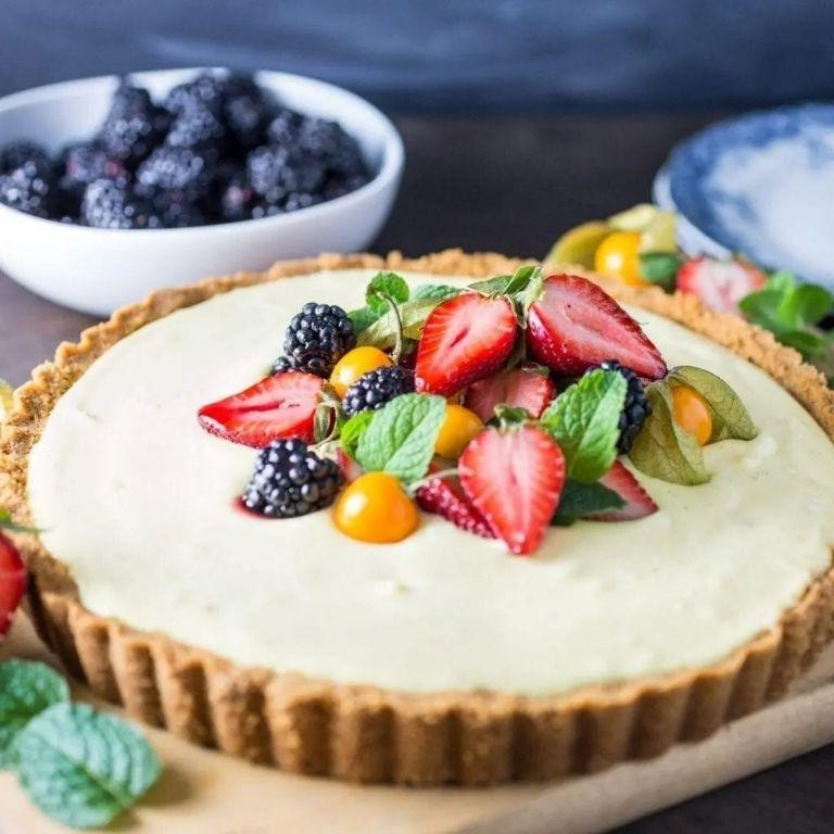 Calamity Vanilla Custard Tart