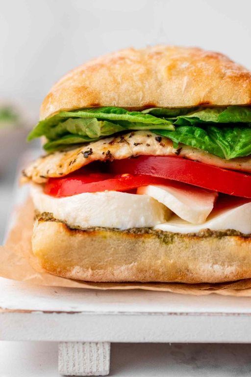 Caprese Chicken Sandwich