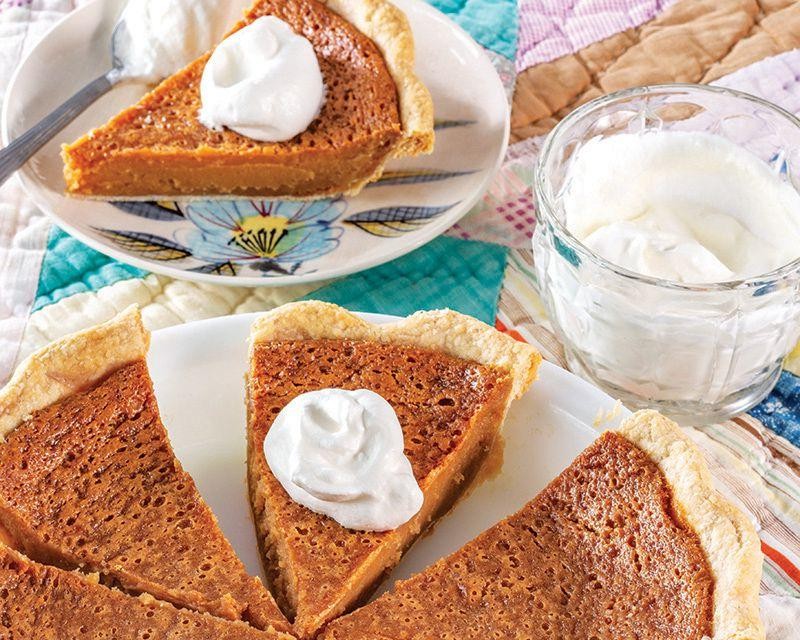 Caramel Chess Pie