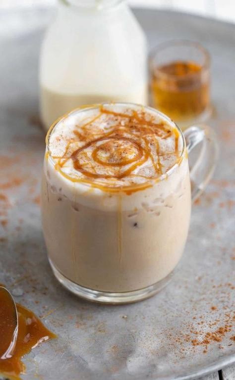 Caramel Irish Cream Eggnog
