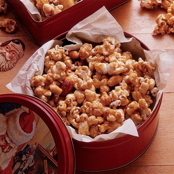 Caramel Popcorn with Nuts