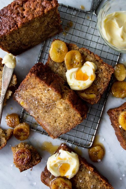 Caramelized Banana Bread