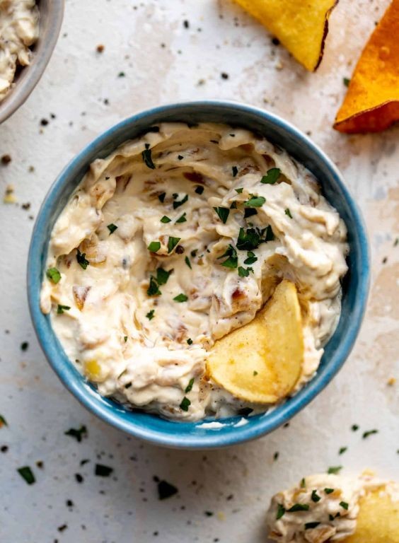 Caramelized Onion Bread Dip