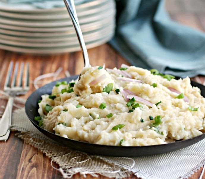 Caramelized Onion and Gruyère Red Lobster Mashed Potatoes