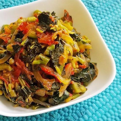 Caribbean Callaloo with Scotch Bonnet