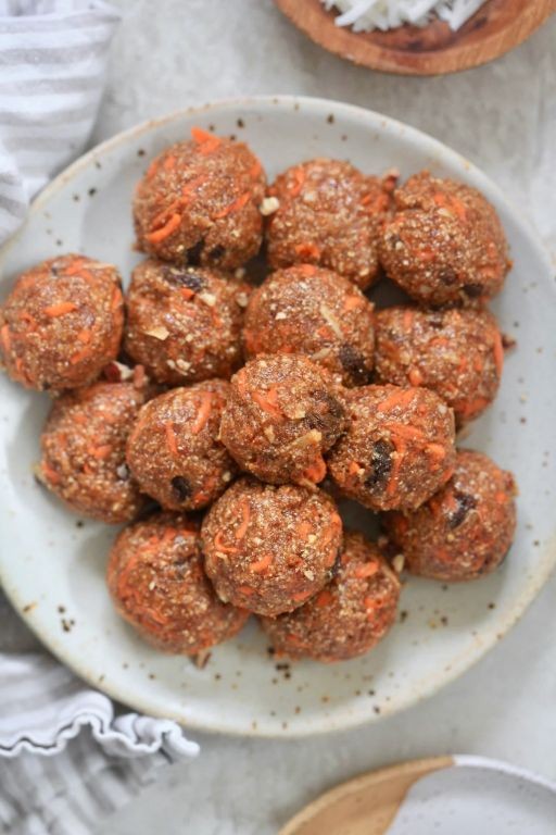 Carrot Cake Protein Bites