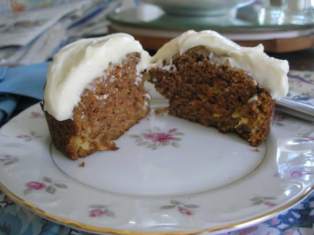 Carrot Pineapple Sourdough Cake