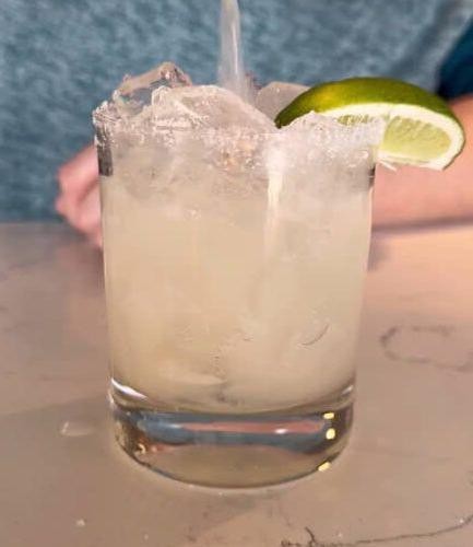 Casamigos Lime Margarita with Fresh Mint