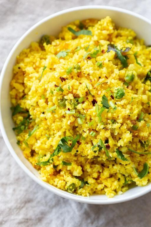 Cauliflower Rice with Turmeric
