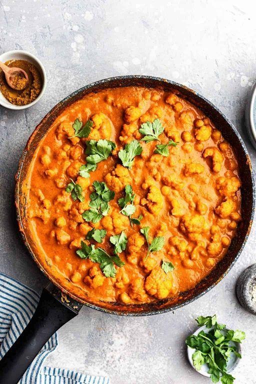 Cauliflower and Chickpea Masala