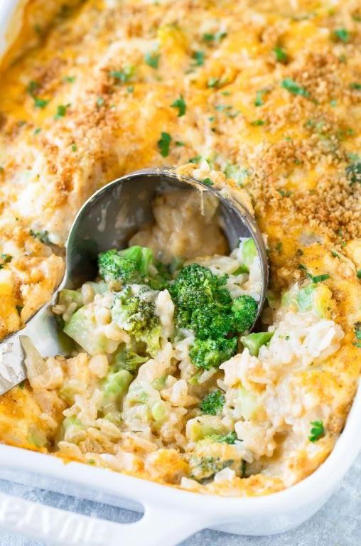Cheesy Broccoli Rice