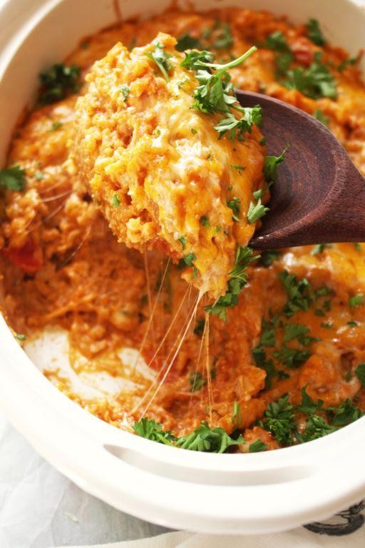 Cheesy Mexican Rice Casserole