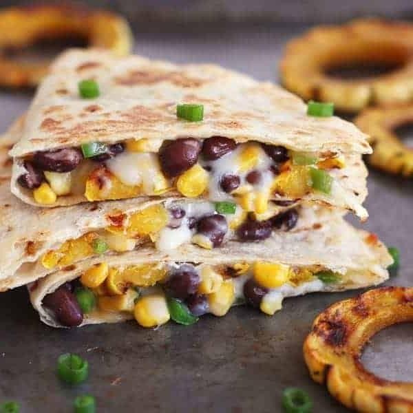 Cheesy Toaster Oven Quesadillas
