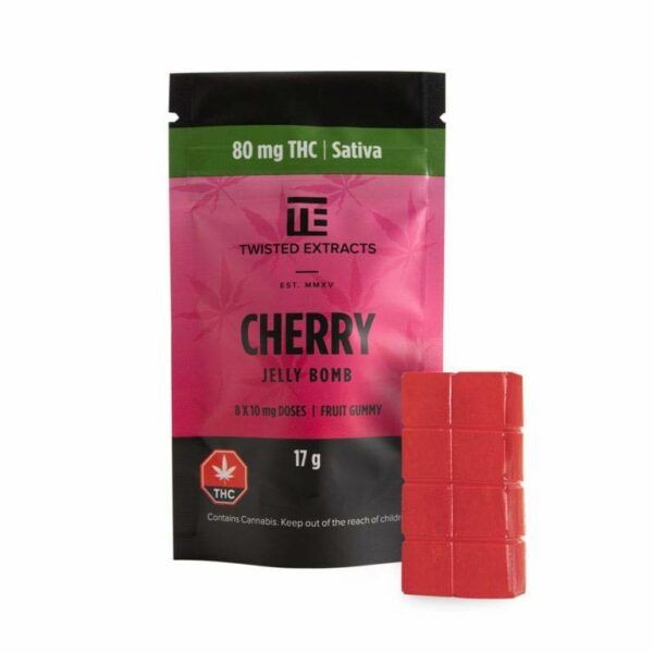 Cherry Bomb THC Coconut Oil Gummies