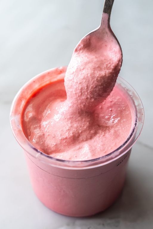 Cherry Vanilla Protein Ice Cream