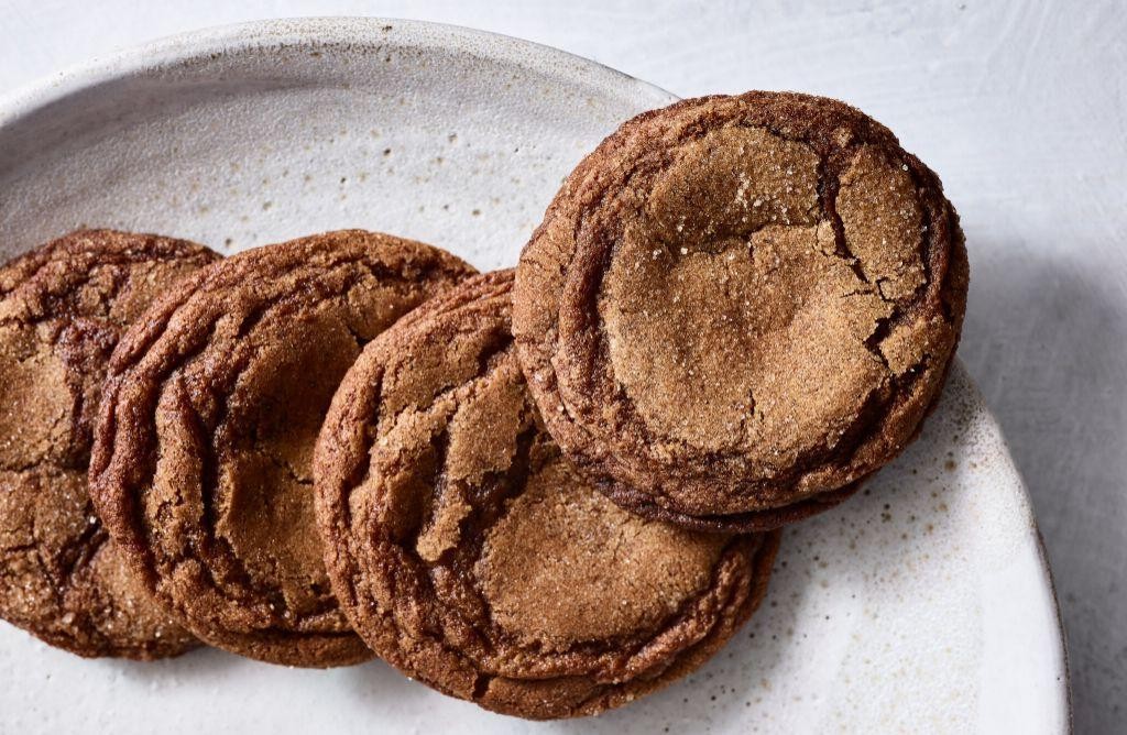 Chewy Gingerbread Cookies