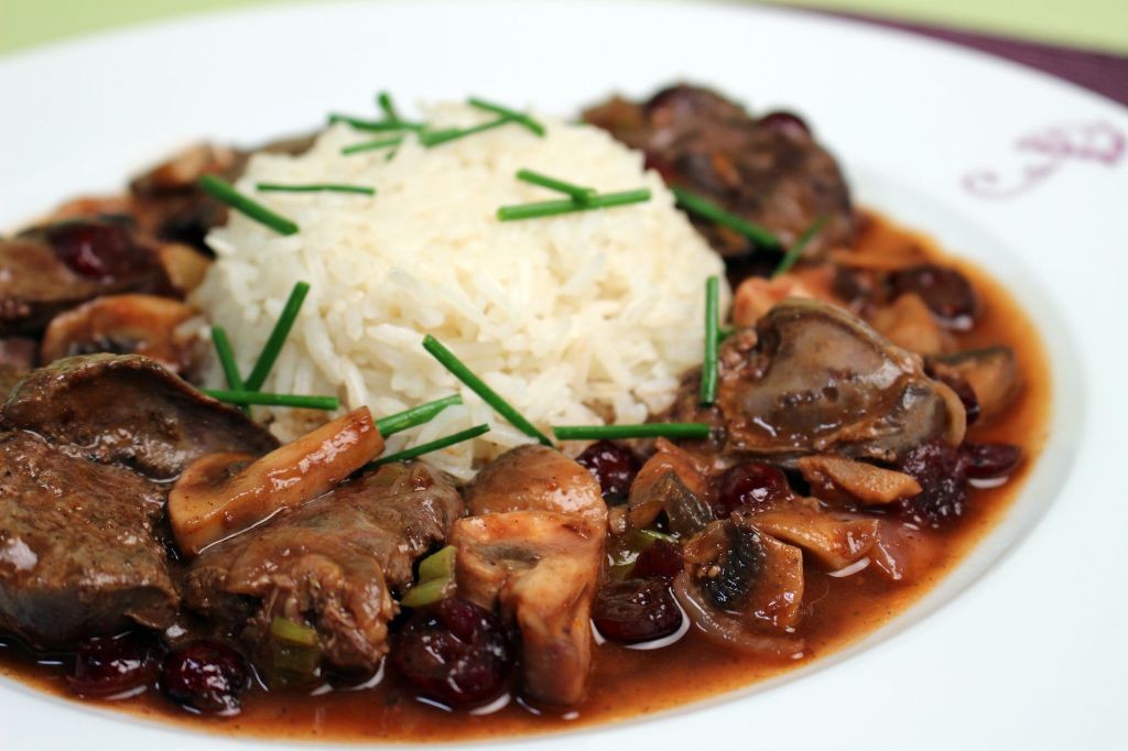 Chicken Liver and Mushroom Aspic