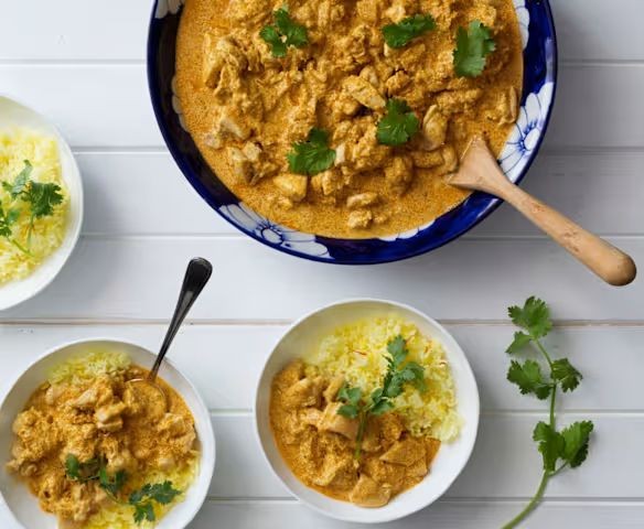 Chicken Tikka Masala with Saffron Rice