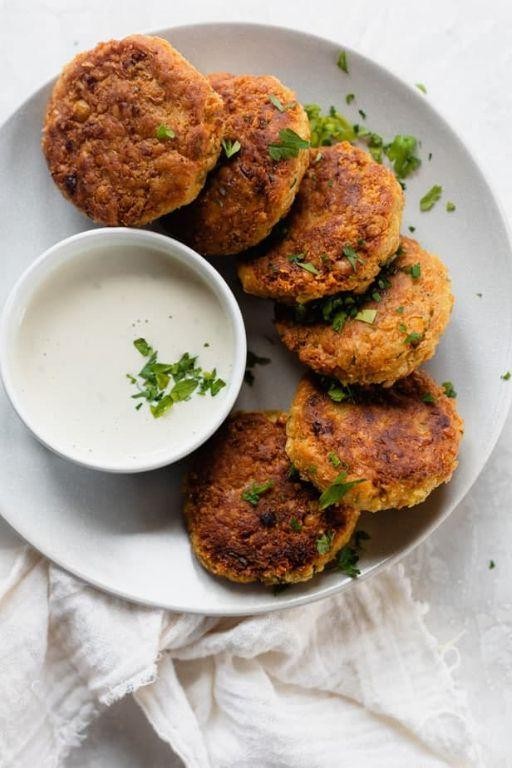 Chickpea and Coriander Fritters