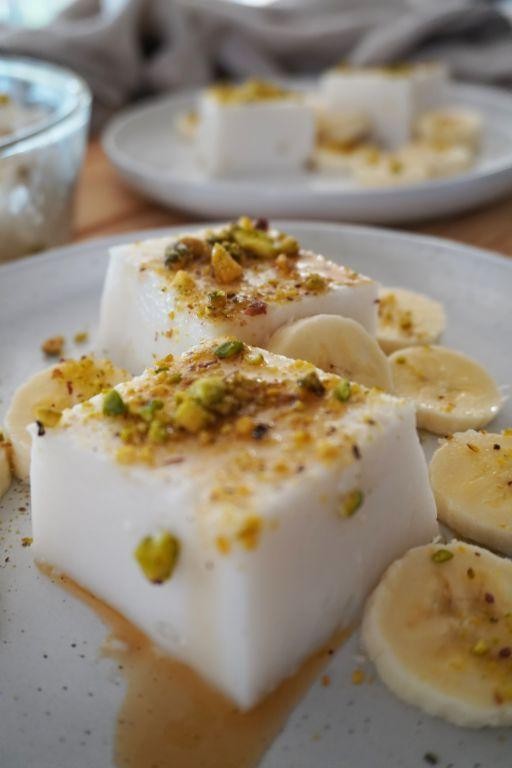 Chickpea and Rosewater Dessert Pudding