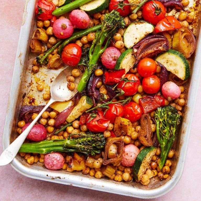 Chickpea and Sumac Roasted Vegetables