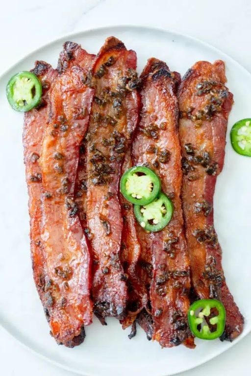 Chili-Lime Infused Crispy Bacon Slices