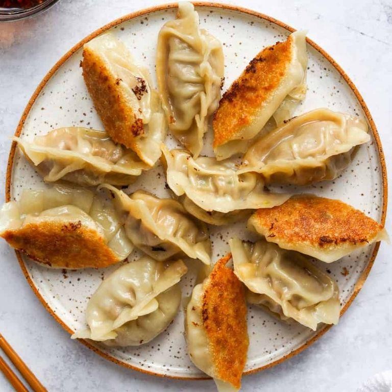 Chinese Cabbage and Pork Dumplings