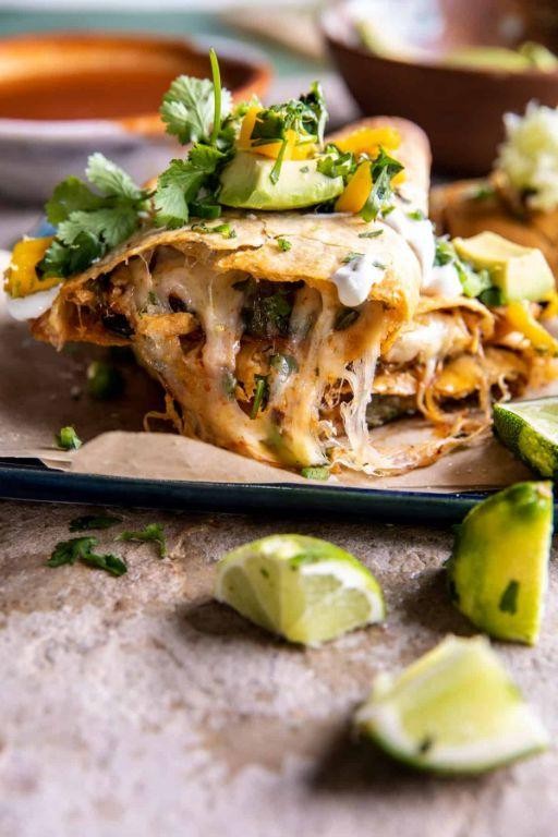 Chipotle Chicken Tinga Quesadillas