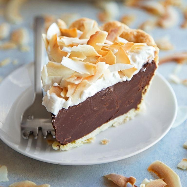 Chocolate Coconut Cream Pie