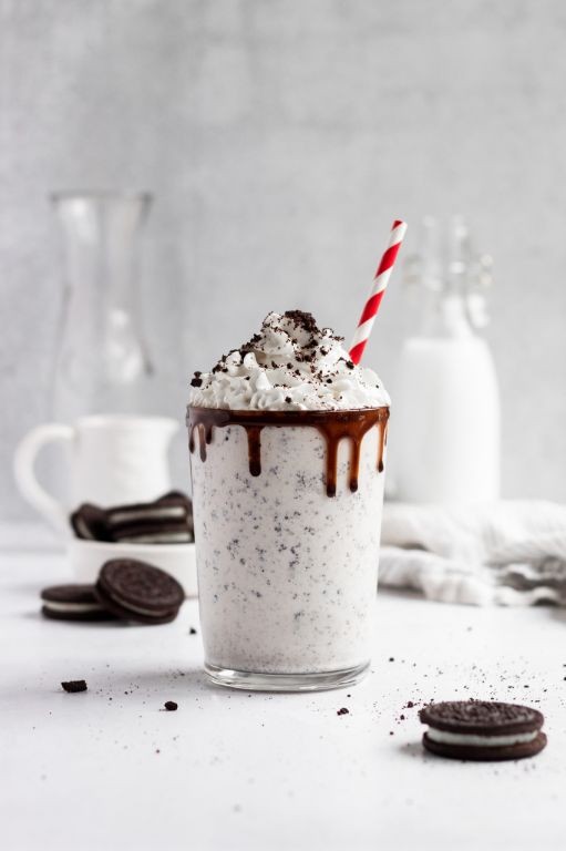 Chocolate Cookies and Cream Milkshake