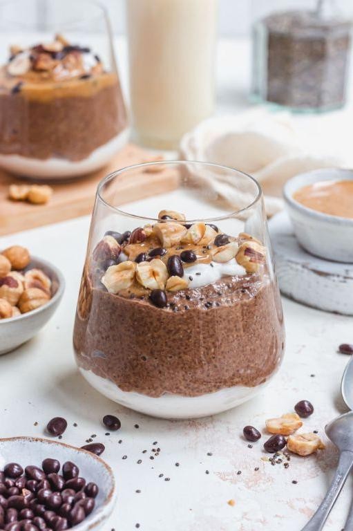 Chocolate Hazelnut Protein Pudding