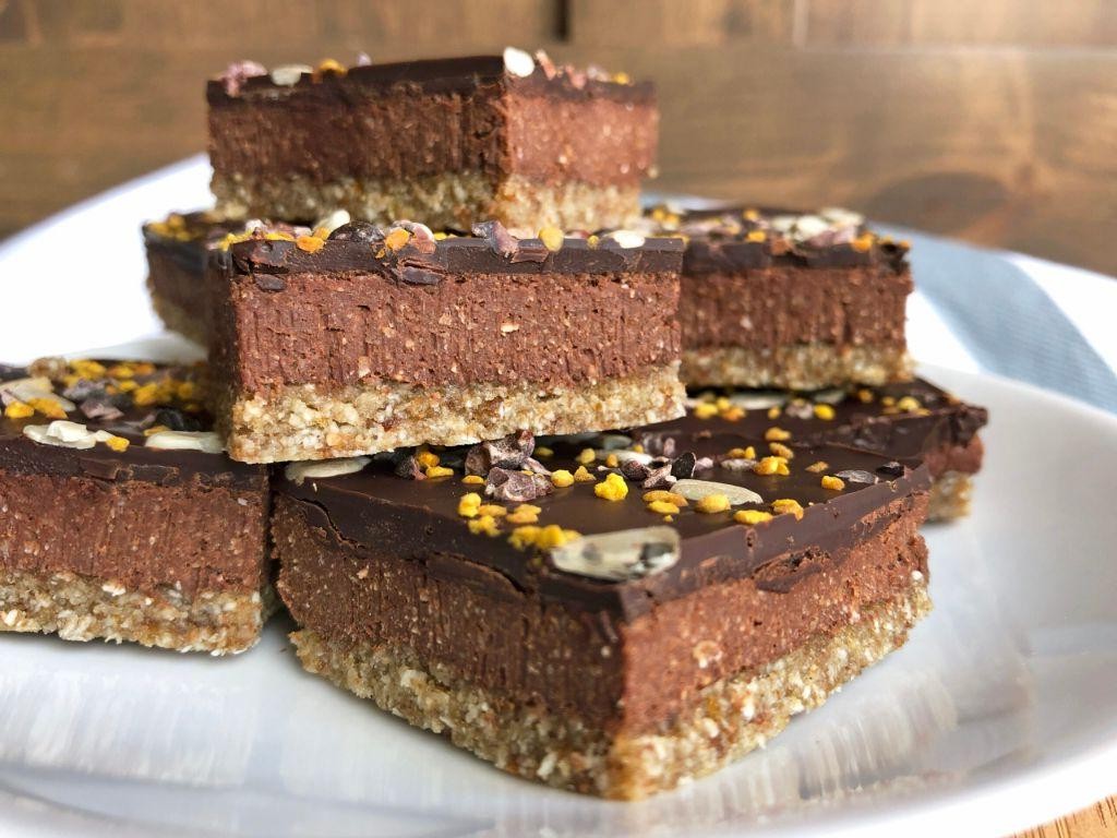 Chocolate Mint Chia Seed Bars