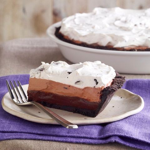 Chocolate Oreo Pudding Pie