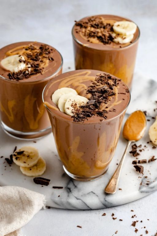 Chocolate Peanut Butter Power Smoothie