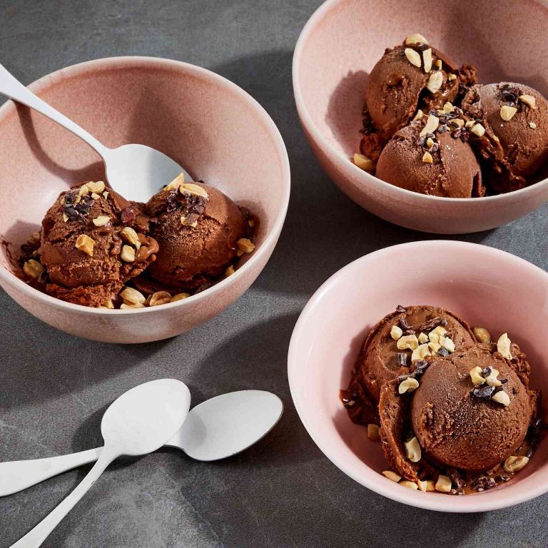 Chocolate Peanut Butter Protein Ice Cream