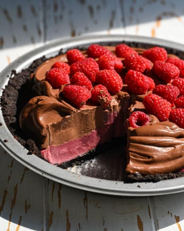 Chocolate Raspberry Tart
