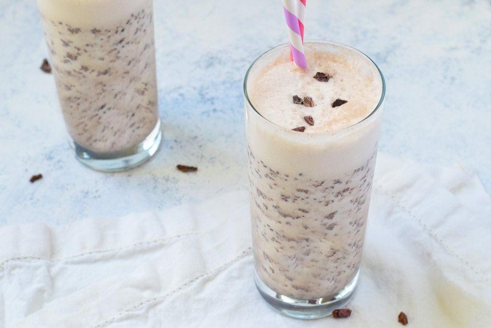 Chocolate Vanilla Protein Shake
