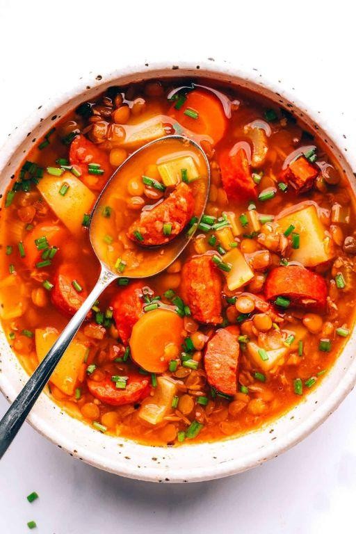 Chorizo and Lentil Stew