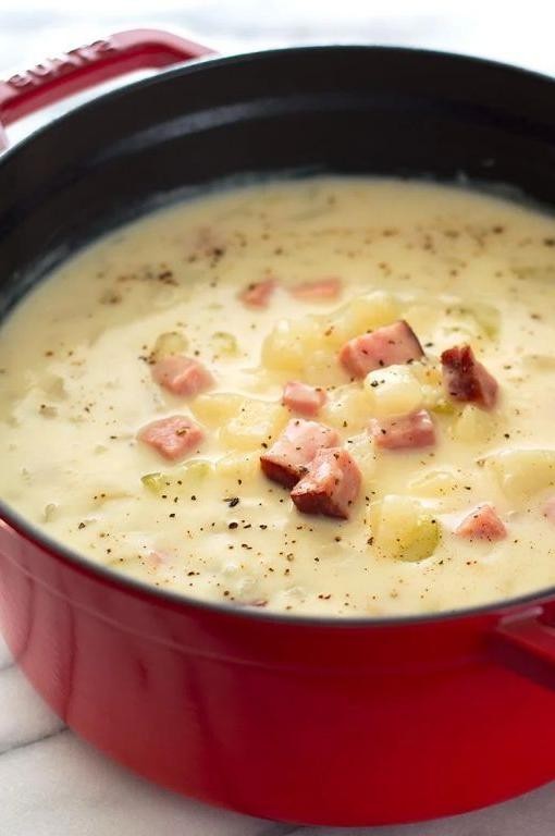Chunky Ham and Potato Soup