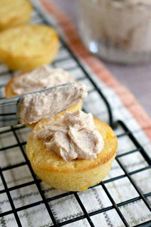 Cinnamon Sugar Mini Cornbread Muffins