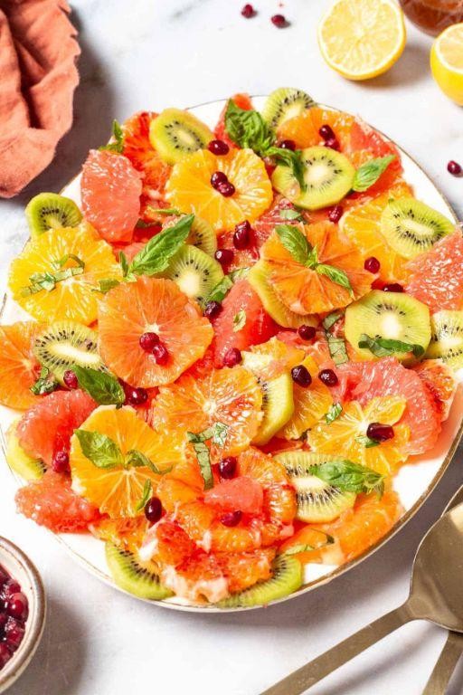 Citrus Burst Orange and Grapefruit Salad
