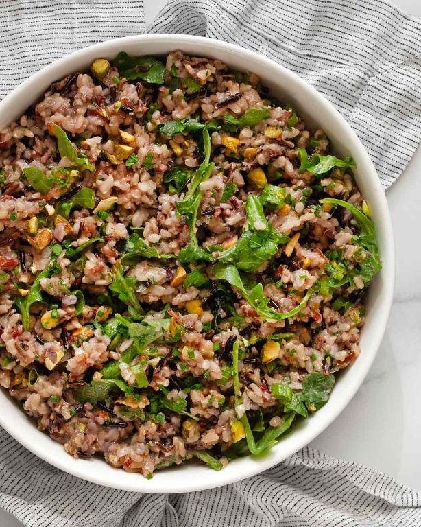 Citrus and Herb Wild Rice Salad