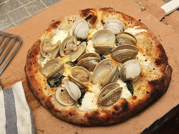 Clam and Garlic Neapolitan Pizza
