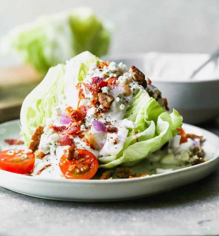 Classic Blue Cheese Wedge Salad