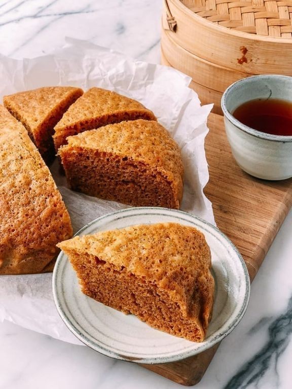 Classic Chinese Steamed Sponge Cake