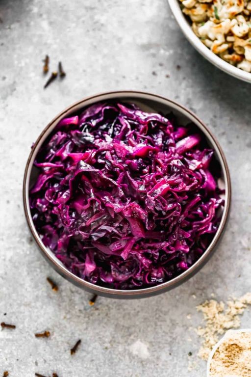Classic German Braised Red Cabbage
